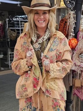 A Rare Bird Dahlia Reversible Jacket